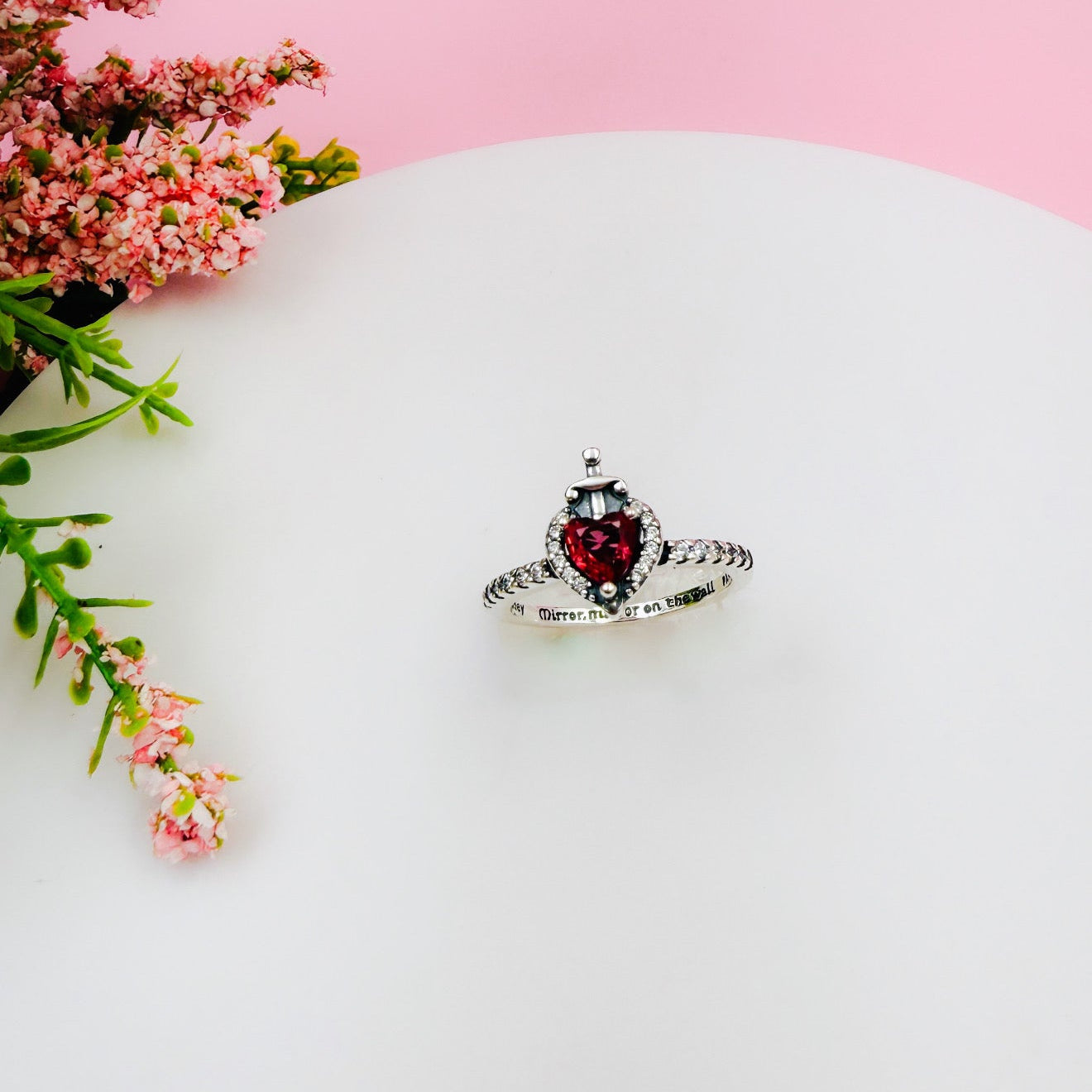 Anillo Reina Malvada Villanos de Disney