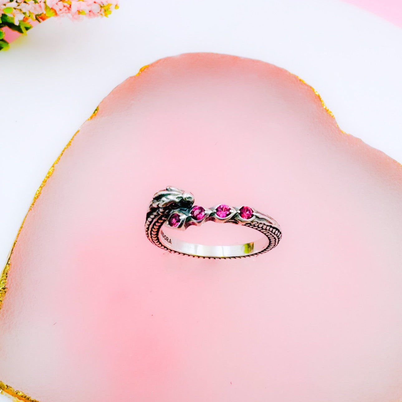Anillo Dragón Brillante de Juego de Tronos