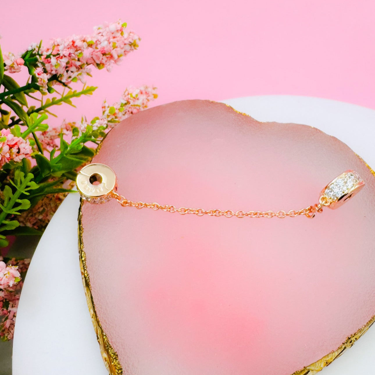 Cadena de seguridad Elegancia Brillante