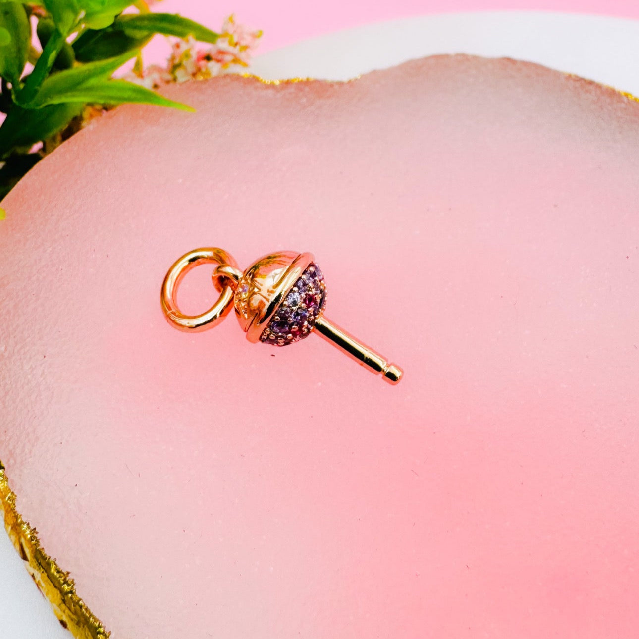 Charm colgante bombom