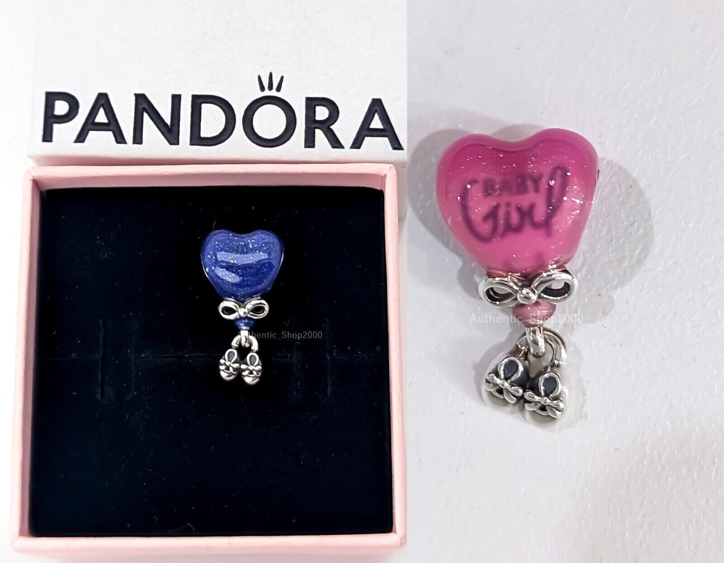 Charm Gender Reveal Niña que Cambia de Color