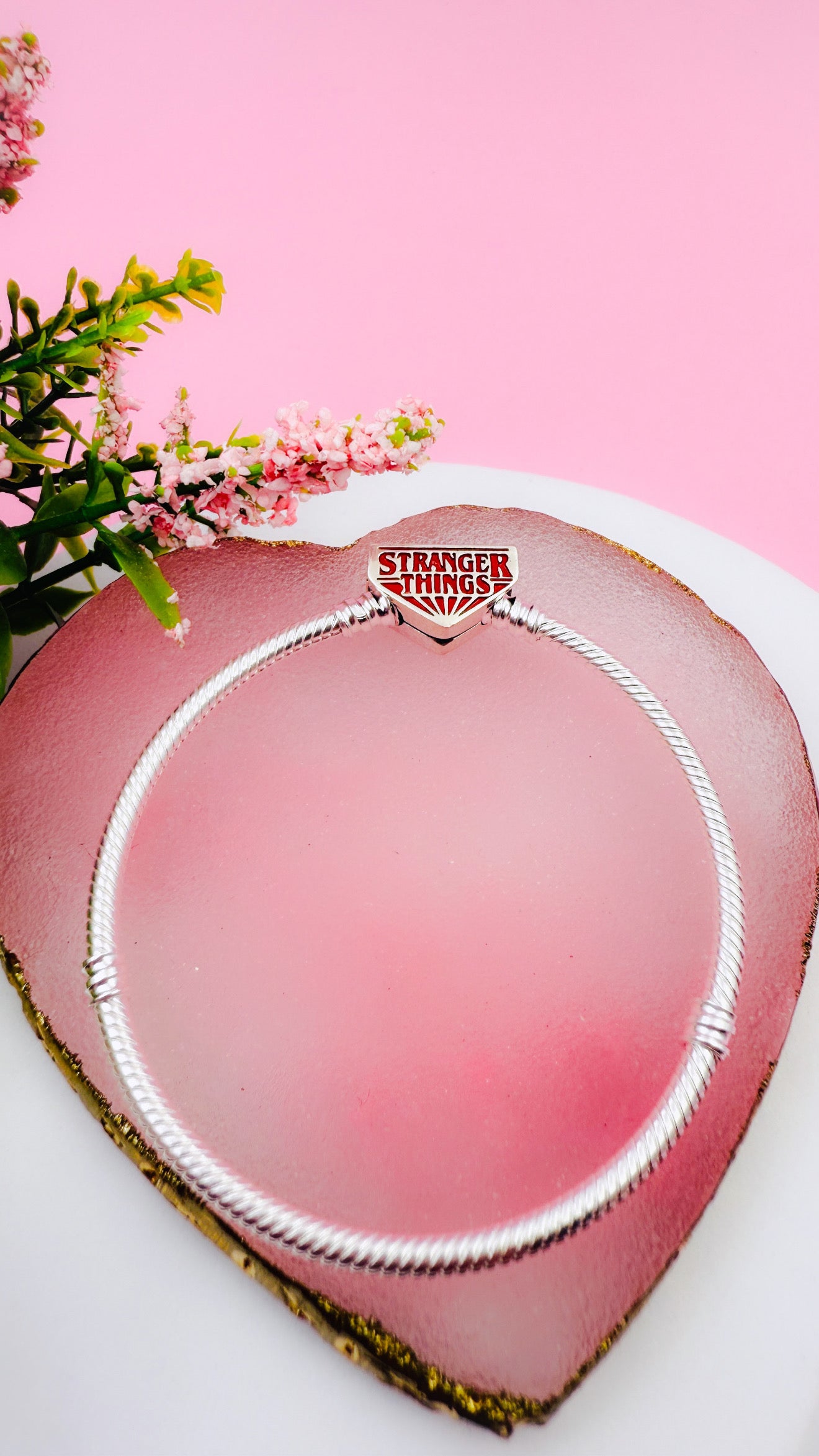 Pulsera  Moments Cadena de Serpiente con Cierre de Stranger Things