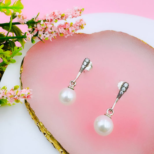 Aretes De Elegantes de Perla